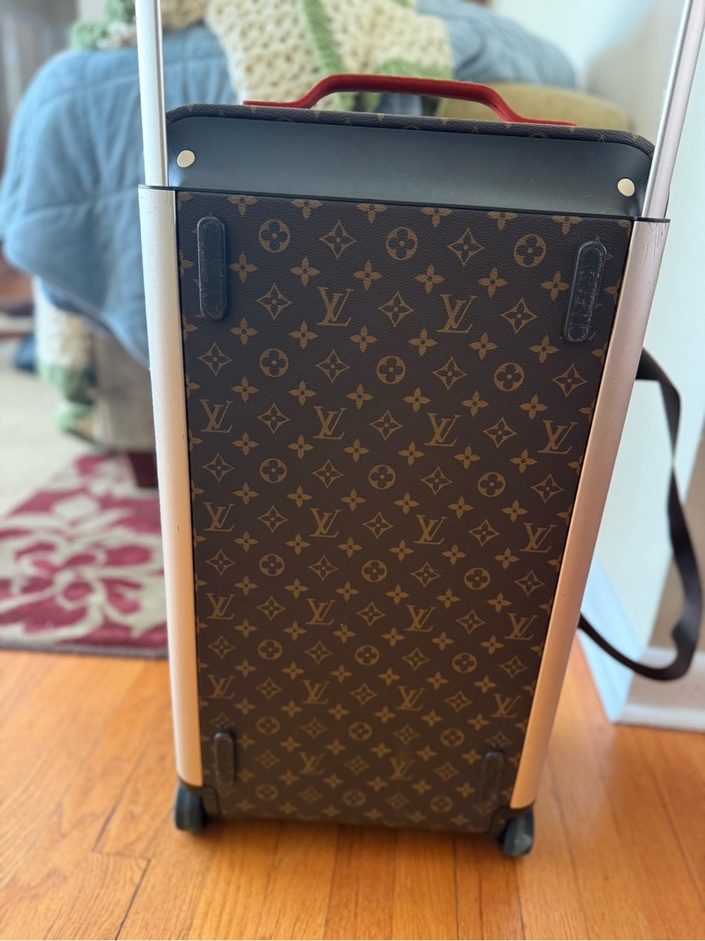 Horizon Soft Duffle 55 - Louis Vuitton Monogram Rolling Travel Bag - Picture 7 of 8